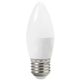 LED lamp EUROLUX LL-E-C37-6W-230-2,7K-E27