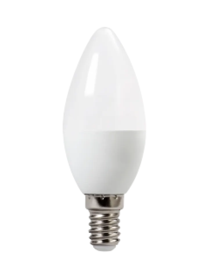 Lamp LED RESANTA of LL-R-C37-6W-230-3K-E14