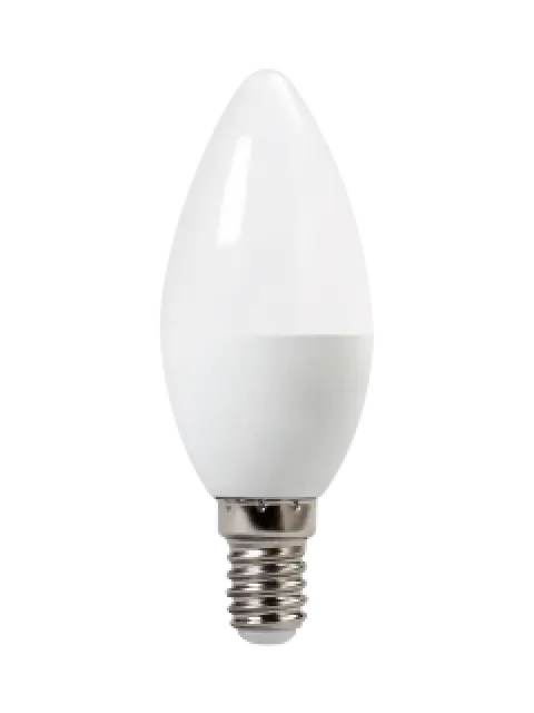 Lamp LED RESANTA of LL-R-C37-6W-230-3K-E14