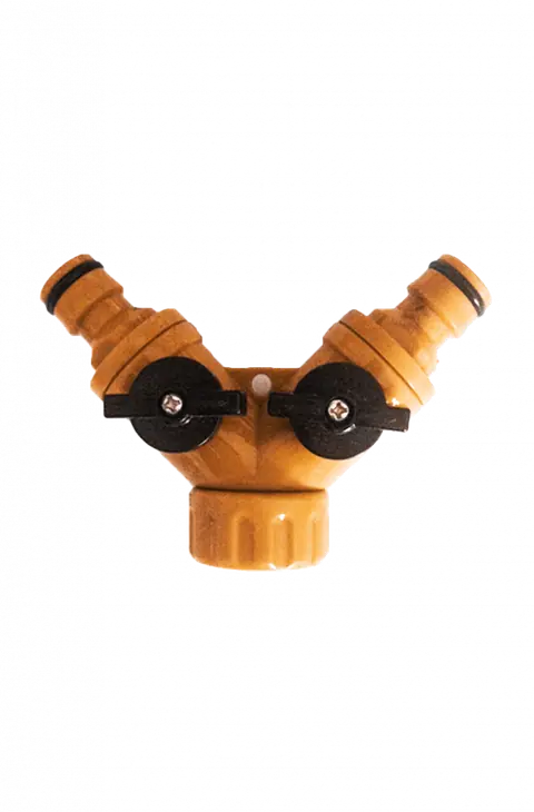 Vihr Splitter adjustable 2-channel with fittings