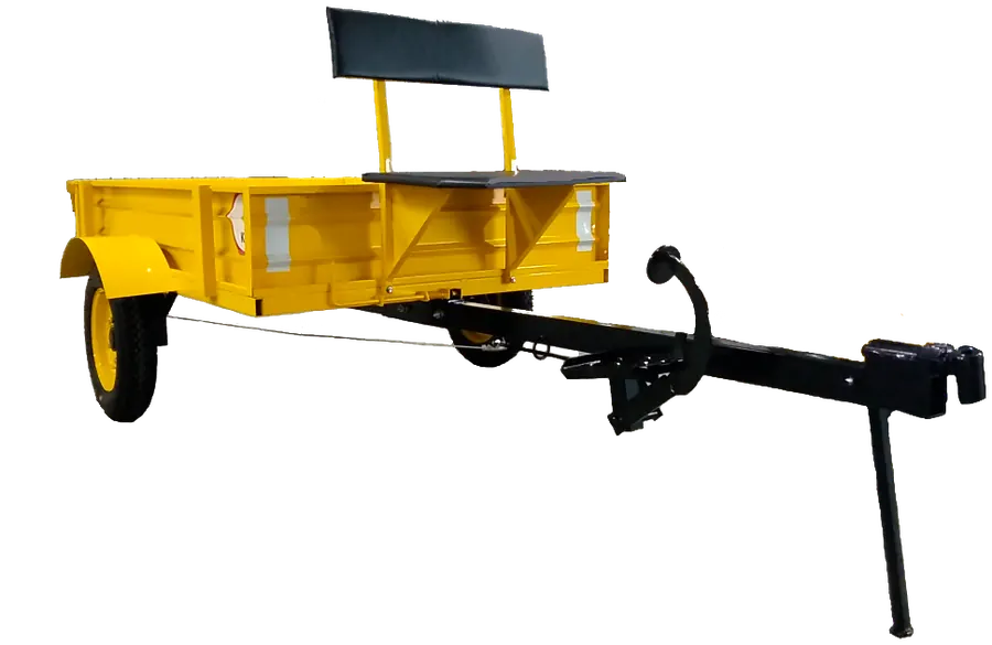 Trailer for 500 kg motor block Huter